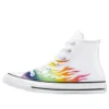 Chuck Taylor All Star Pride High “Beyaz Kaos Fuşya”