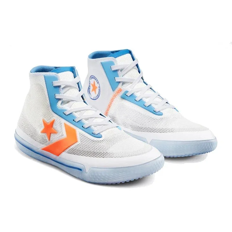 Chuck Taylor All Star Pro BB High “Solstice – White Royal Orange” Chuck Taylor All Star Pro BB High “Solstice – White Royal Orange”