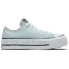 Chuck Taylor All Star Renew Kanvas Kalın Taban Açık Mavi Spor Ayakkabı “Mavi Beyaz”