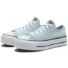 Chuck Taylor All Star Renew Kanvas Kalın Taban Açık Mavi Spor Ayakkabı “Mavi Beyaz”
