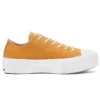 Chuck Taylor All Star Renew Pamuklu Platform Low “Sunflower Gold”