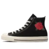 Chuck Taylor All Star Rose Nakışlı Yüksek Bilekli “Siyah Beyaz Kırmızı”