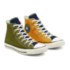 Chuck Taylor All Star Runway Cable Sarı Yeşil Yüksek Topuklu Spor Ayakkabı “Yeşil Sarı”