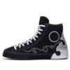 Chuck Taylor All Star Sasha High Top Siyah Gümüş “Mavi Beyaz”