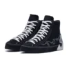 Chuck Taylor All Star Sasha High Top Siyah Gümüş “Mavi Beyaz”