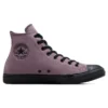 Chuck Taylor All Star Süet & Suni Kürk “Mor Siyah”