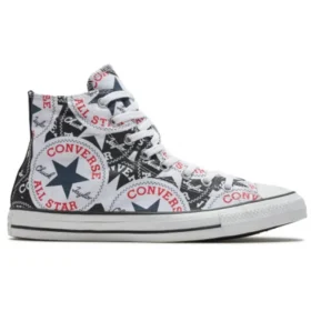Chuck Taylor All Star “Siyah Beyaz Kırmızı”