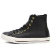 Chuck Taylor All Star “Siyah Deri Altın”