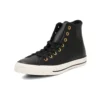 Chuck Taylor All Star “Siyah Deri Altın”