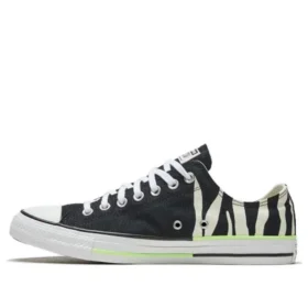 Chuck Taylor All Star “Siyah Zebra Desenli Neon Yeşil”