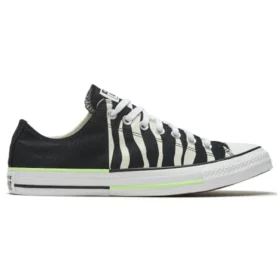 Chuck Taylor All Star “Siyah Zebra Desenli Neon Yeşil”