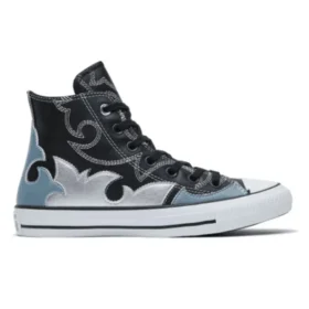 Chuck Taylor All Star Space Cowgirl Siyah Spor Ayakkabı “Mavi Siyah Gümüş”