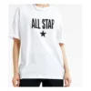 Chuck Taylor All Star Tişört Asya Bedenleri “Beyaz Siyah”