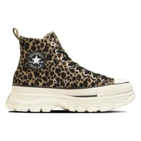 Chuck Taylor All Star Trekwave Animal Fur Leopard High Top “Kahverengi”