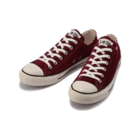 Chuck Taylor All Star US Kadife OX “Kırmızı Beyaz”