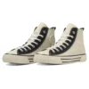 Chuck Taylor All Star US RIBBED HI Ayakkabı “Krem Beyaz Siyah”