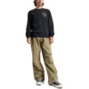 Chuck Taylor All Star Winter Art Graphic Crew Sweatshirt Asya Bedenleri “Siyah”