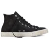 Chuck Taylor All Star Yüksek Bilekli Deri Spor Ayakkabı “Siyah”
