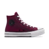 Chuck Taylor All Star Yüksek Bilekli Platform Sparkle “Prime Pink”