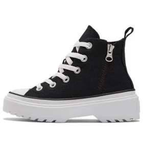 Chuck Taylor All Star Yüksek Bilekli Tırnaklı Günlük Ayakkabı “Siyah Beyaz”