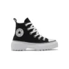 Chuck Taylor All Star Yüksek Bilekli Tırnaklı Günlük Ayakkabı “Siyah Beyaz”