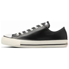 Chuck Taylor All Star Zeytin Yeşili Deri Ox “Siyah Beyaz”