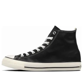 Chuck Taylor All Star Zeytin Yeşili Deri Yüksek Bilekli “Siyah”