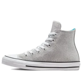 Chuck Taylor Authentic Glam Hi “Gri Gümüş”