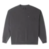 Chuck Taylor Spor Ayakkabı Yama Bol Kesim Sweatshirt Asya Bedenleri “Siyah”