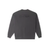 Chuck Taylor Spor Ayakkabı Yama Bol Kesim Sweatshirt Asya Bedenleri “Siyah”