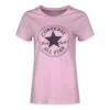 Chuck Taylor Tişört Asya Bedenleri “Pembe Siyah”