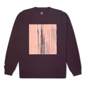 Cinsiyet Ayrımı Olmayan Converse Shapes Bubble Crewneck Sweatshirt Asya Bedenleri “Black Currant” Cinsiyet Ayrımı Olmayan Converse Shapes Bubble Crewneck Sweatshirt Asya Bedenleri “Black Currant”