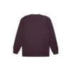 Cinsiyet Ayrımı Olmayan Converse Shapes Bubble Crewneck Sweatshirt Asya Bedenleri “Black Currant”