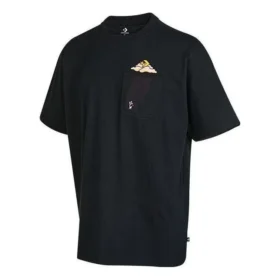 Cloud Pocket T-Shirt Asya Bedenleri “Siyah”