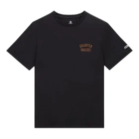 Cons x Quartersnacks Tişört Asya Bedenleri “Siyah”