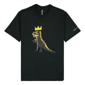 Converse x Basquiat Pez Dispenser Tişört Asya Bedenleri “Siyah” Converse x Basquiat Pez Dispenser Tişört Asya Bedenleri “Siyah”