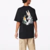 Converse x Bugs Bunny Grafik Tişört Asya Bedenleri “Siyah”