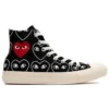 Converse x CDG Chuck Taylor All StarMulti-Heart “Siyah Beyaz”