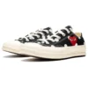 Converse x COMME des GARCONS Chuck 70 Low “Siyah Polka Dot” Converse x COMME des GARCONS Chuck 70 Low “Siyah Polka Dot”