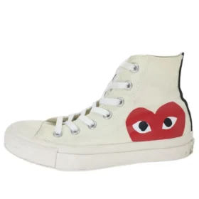 Converse x COMME des GARCONS PLAY Chuck 70 Hi “Beyaz”