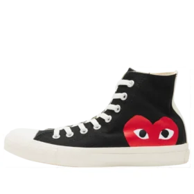 Converse x COMME des GARCONS PLAY Chuck 70 Hi “Siyah”