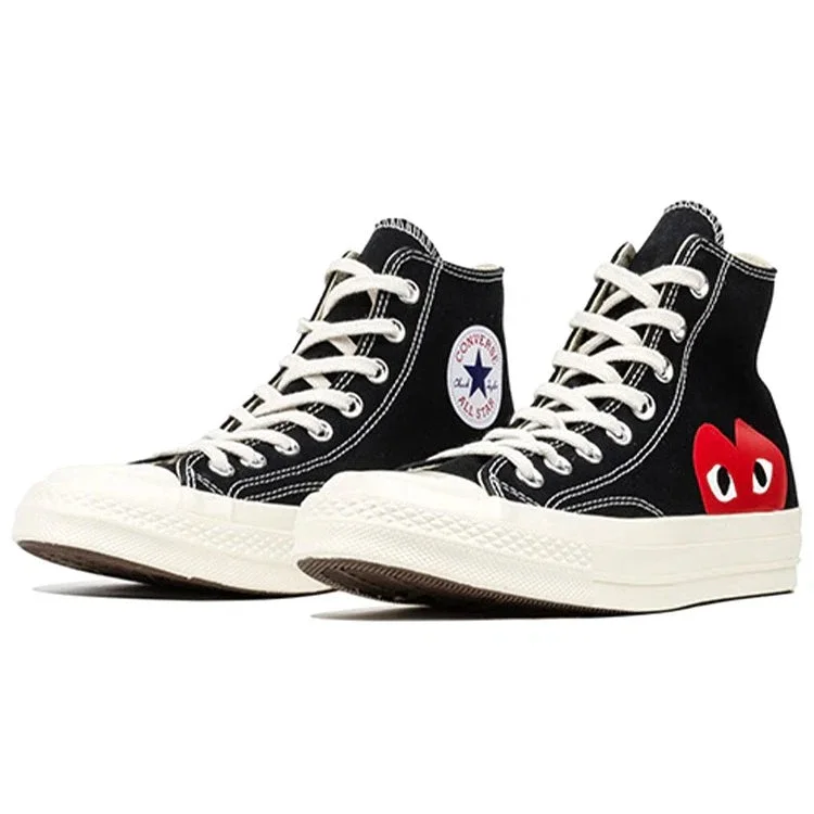 Converse x COMME des GARCONS PLAY Chuck 70 Hi “Siyah Kırmızı” Converse x COMME des GARCONS PLAY Chuck 70 Hi “Siyah Kırmızı”