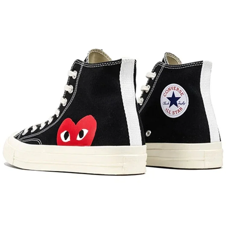 Converse x COMME des GARCONS PLAY Chuck 70 Hi “Siyah Kırmızı” Converse x COMME des GARCONS PLAY Chuck 70 Hi “Siyah Kırmızı”