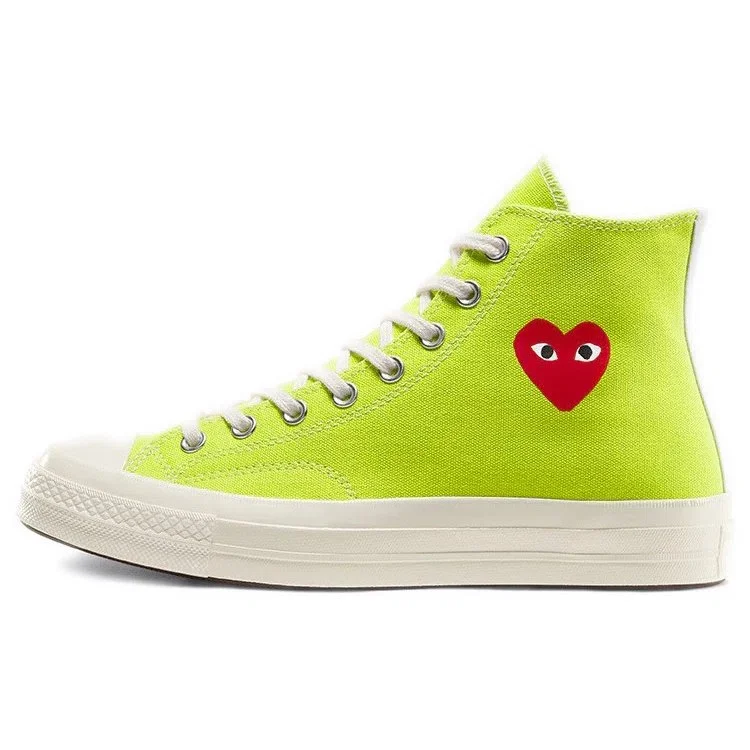 Converse x COMME des GARCONS PLAY Chuck 70 High “Parlak Yeşil” Converse x COMME des GARCONS PLAY Chuck 70 High “Parlak Yeşil”