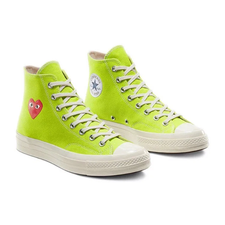 Converse x COMME des GARCONS PLAY Chuck 70 High “Parlak Yeşil” Converse x COMME des GARCONS PLAY Chuck 70 High “Parlak Yeşil”