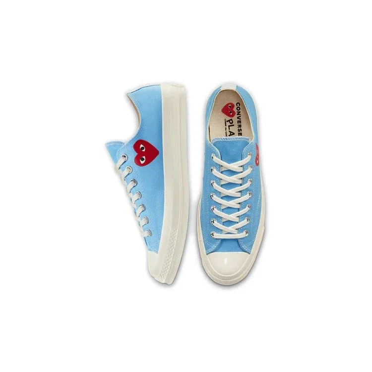 Converse x COMME des GARCONS PLAY Chuck 70 Low “Bright Blue” Converse x COMME des GARCONS PLAY Chuck 70 Low “Bright Blue”
