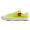 Converse x COMME des GARCONS PLAY Chuck 70 Low “Bright Green” Converse x COMME des GARCONS PLAY Chuck 70 Low “Bright Green”