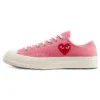 Converse x COMME des GARCONS PLAY Chuck 70 Low “Parlak Pembe” Converse x COMME des GARCONS PLAY Chuck 70 Low “Parlak Pembe”