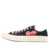 Converse x COMME des GARCONS PLAY Chuck 70 Low “Siyah Beyaz” Converse x COMME des GARCONS PLAY Chuck 70 Low “Siyah Beyaz”