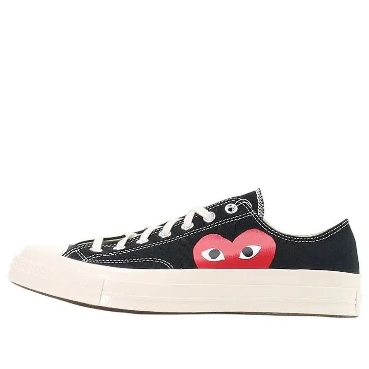Converse x COMME des GARCONS PLAY Chuck 70 Low “Siyah Beyaz” Converse x COMME des GARCONS PLAY Chuck 70 Low “Siyah Beyaz”